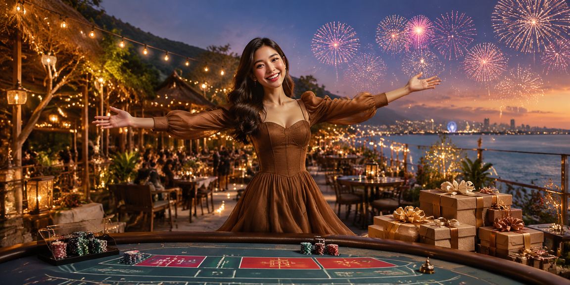 Khoảnh khắc nổ hũ Jackpot với đồng xu và hiệu ứng ăn mừng